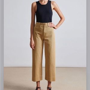 Apiece Apart mustard Merida chino pant